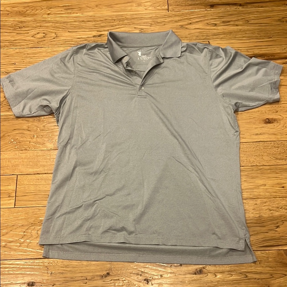 Men's Gray Polo Shirt